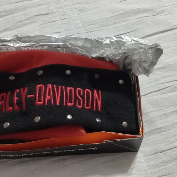 Harley Davidson Christmas hat - Picture 3 of 6